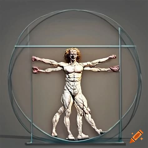 Vitruvian Man, the braccio, the gamba and the beginning of the 